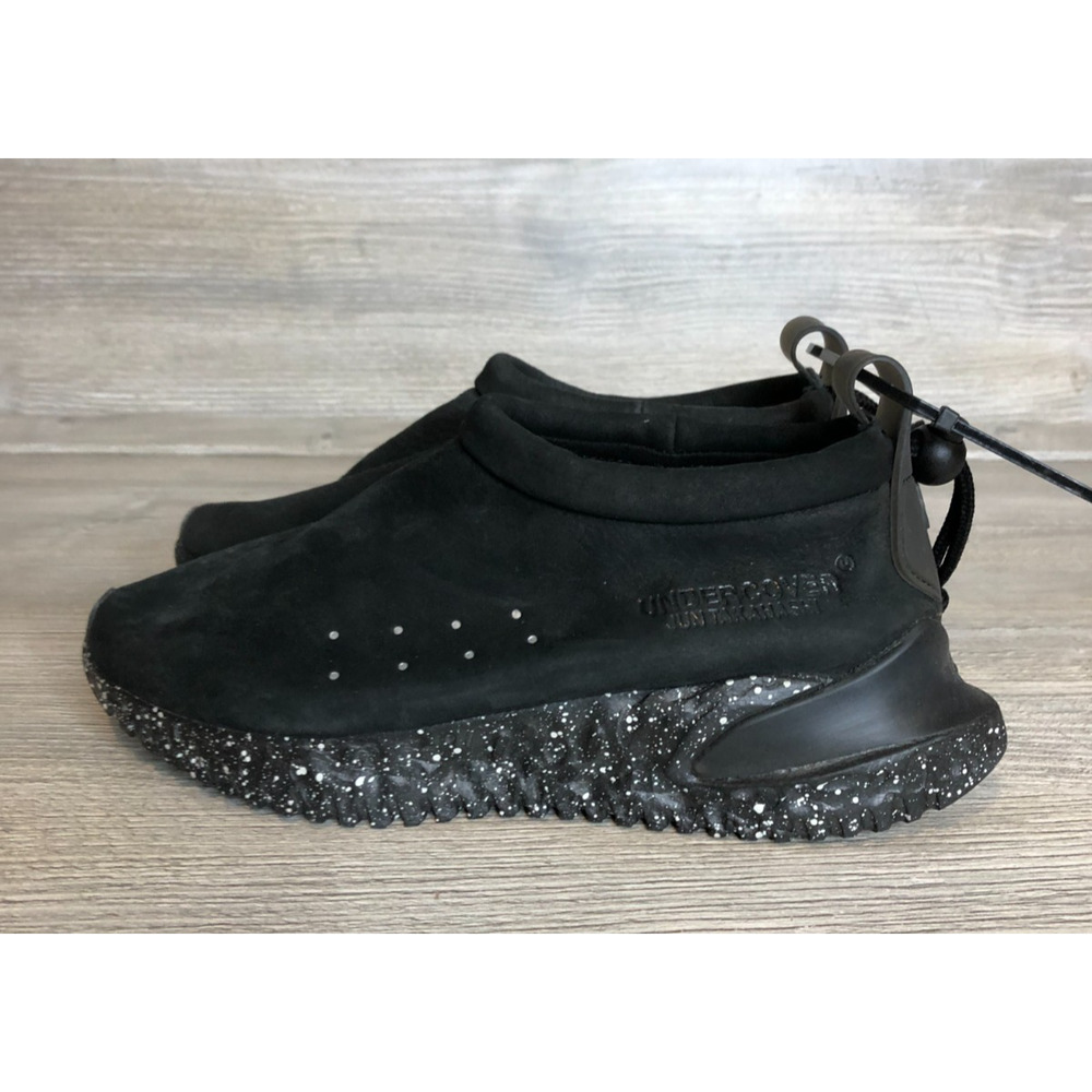 Nike Moc Flow x UNDERCOVER Men’s Shoes Triple Black DV5593-002 Size 5 NEW
